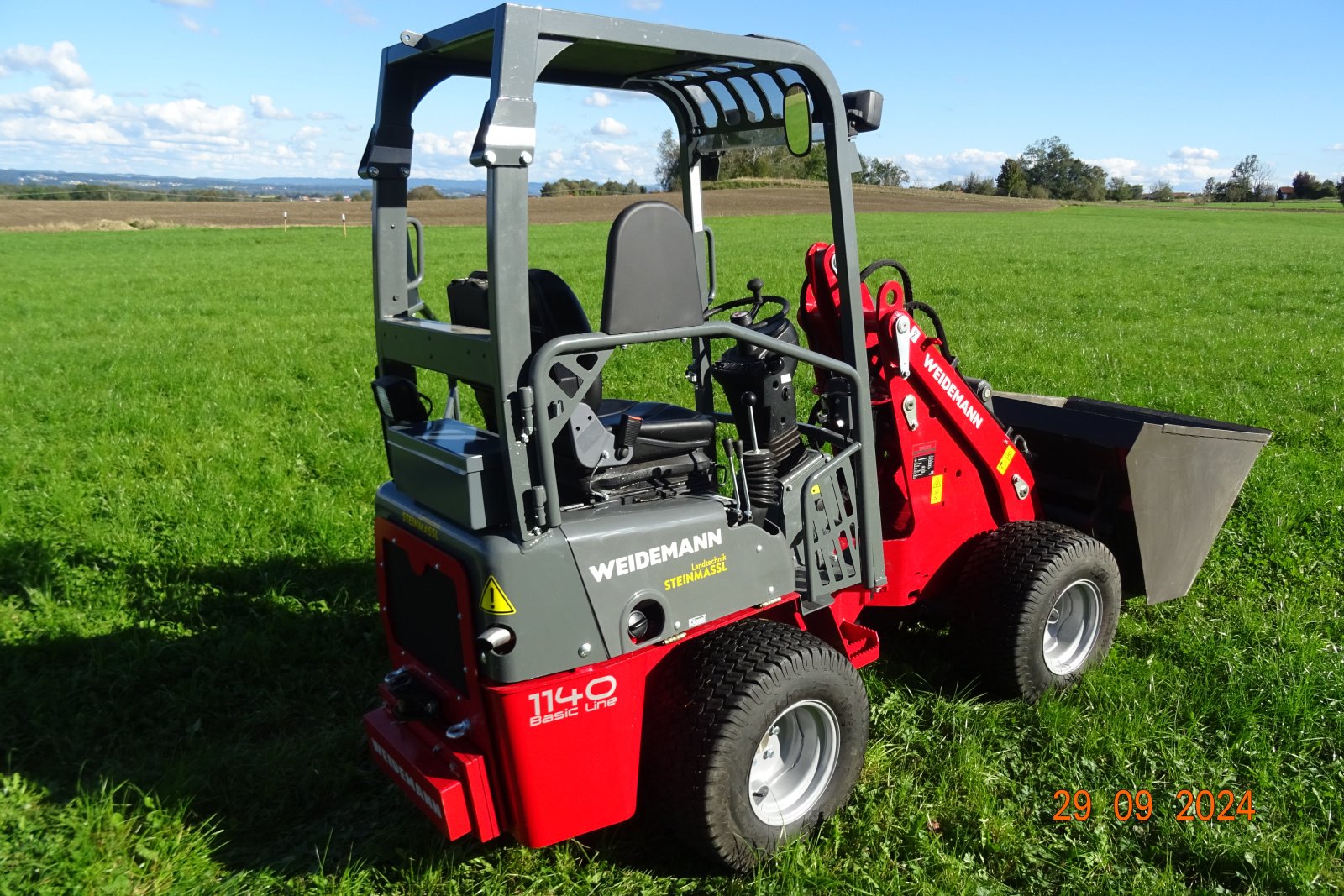 Kompaktlader van het type Weidemann  1140, Gebrauchtmaschine in Törring (Foto 3)