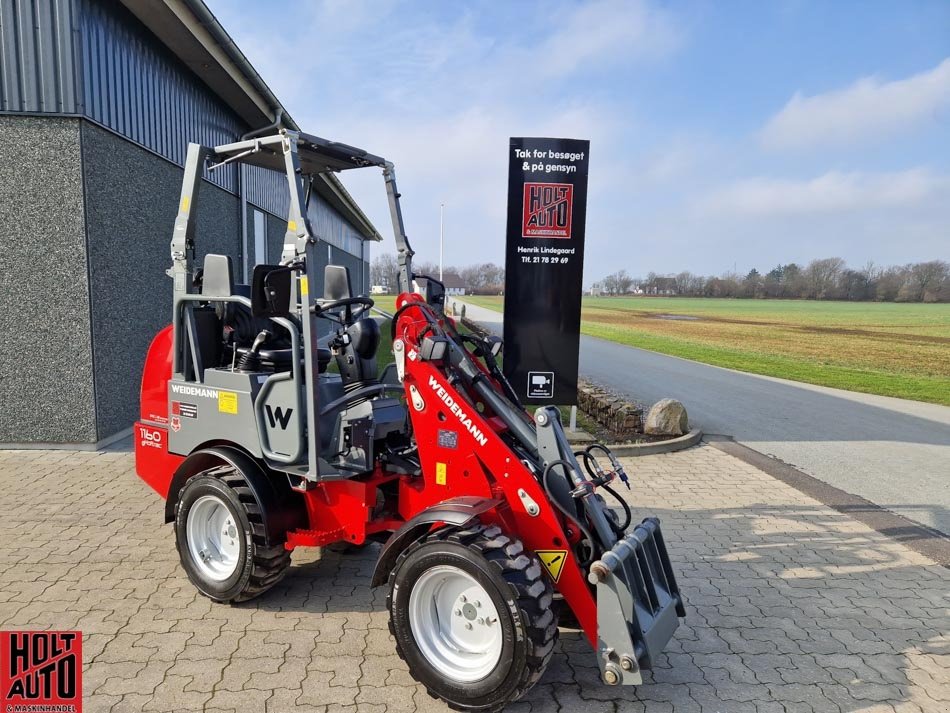 Kompaktlader typu Weidemann  1160 E-Hoftrac, Gebrauchtmaschine v Vrå (Obrázok 1)