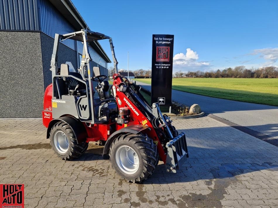 Kompaktlader a típus Weidemann  1160 E-Hoftrac, Gebrauchtmaschine ekkor: Vrå (Kép 1)