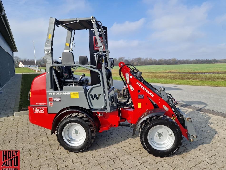 Kompaktlader del tipo Weidemann  1160 E-Hoftrac, Gebrauchtmaschine en Vrå (Imagen 3)