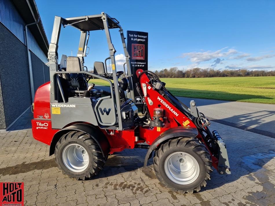 Kompaktlader van het type Weidemann  1160 E-Hoftrac, Gebrauchtmaschine in Vrå (Foto 2)