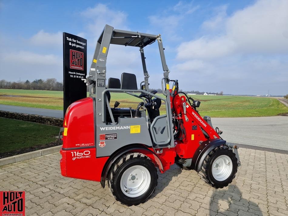 Kompaktlader del tipo Weidemann  1160 E-Hoftrac, Gebrauchtmaschine en Vrå (Imagen 4)