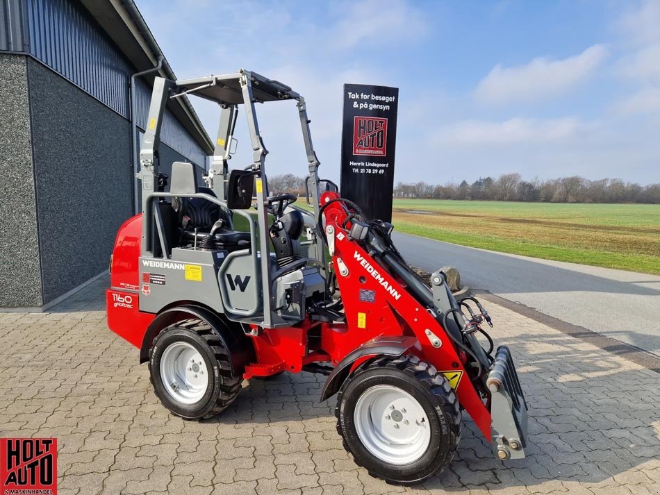 Kompaktlader du type Weidemann  1160 E-Hoftrac, Gebrauchtmaschine en Vrå (Photo 2)