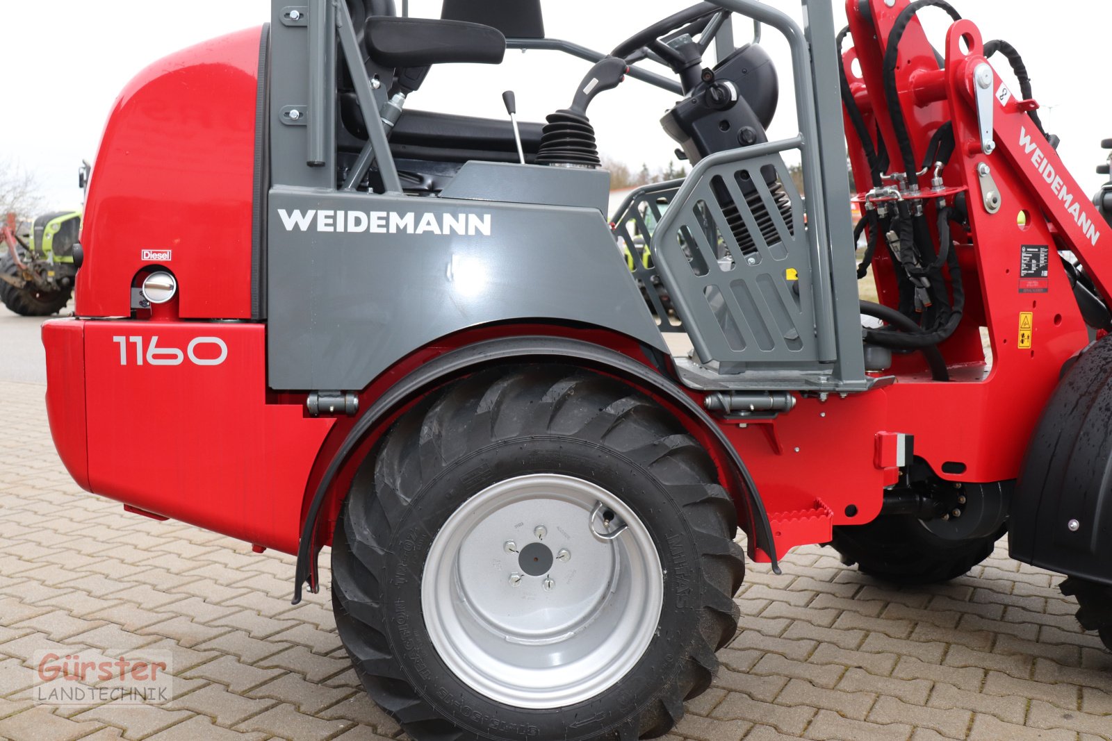 Kompaktlader typu Weidemann  1160, Neumaschine w Mitterfels (Zdjęcie 4)