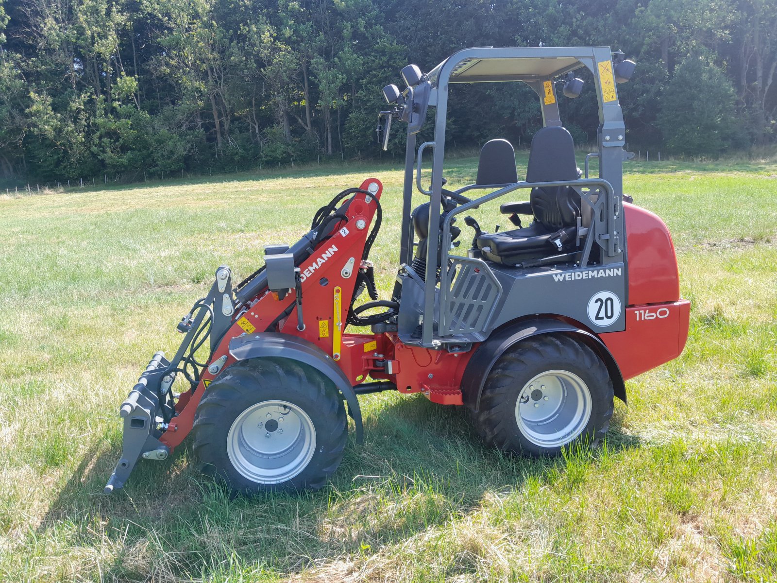 Kompaktlader типа Weidemann  1160, Neumaschine в Dirlewang (Фотография 1)