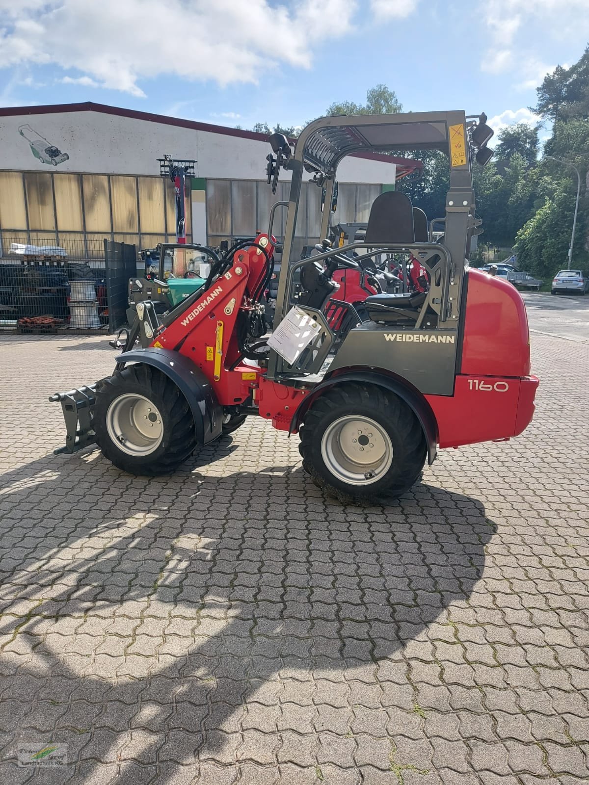 Kompaktlader van het type Weidemann  1160, Neumaschine in Pegnitz-Bronn (Foto 1)