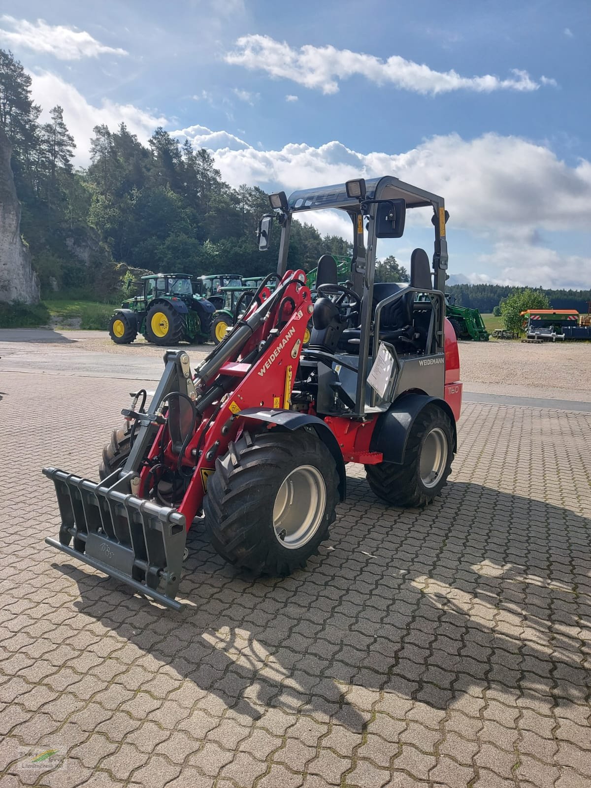 Kompaktlader del tipo Weidemann  1160, Neumaschine en Pegnitz-Bronn (Imagen 2)