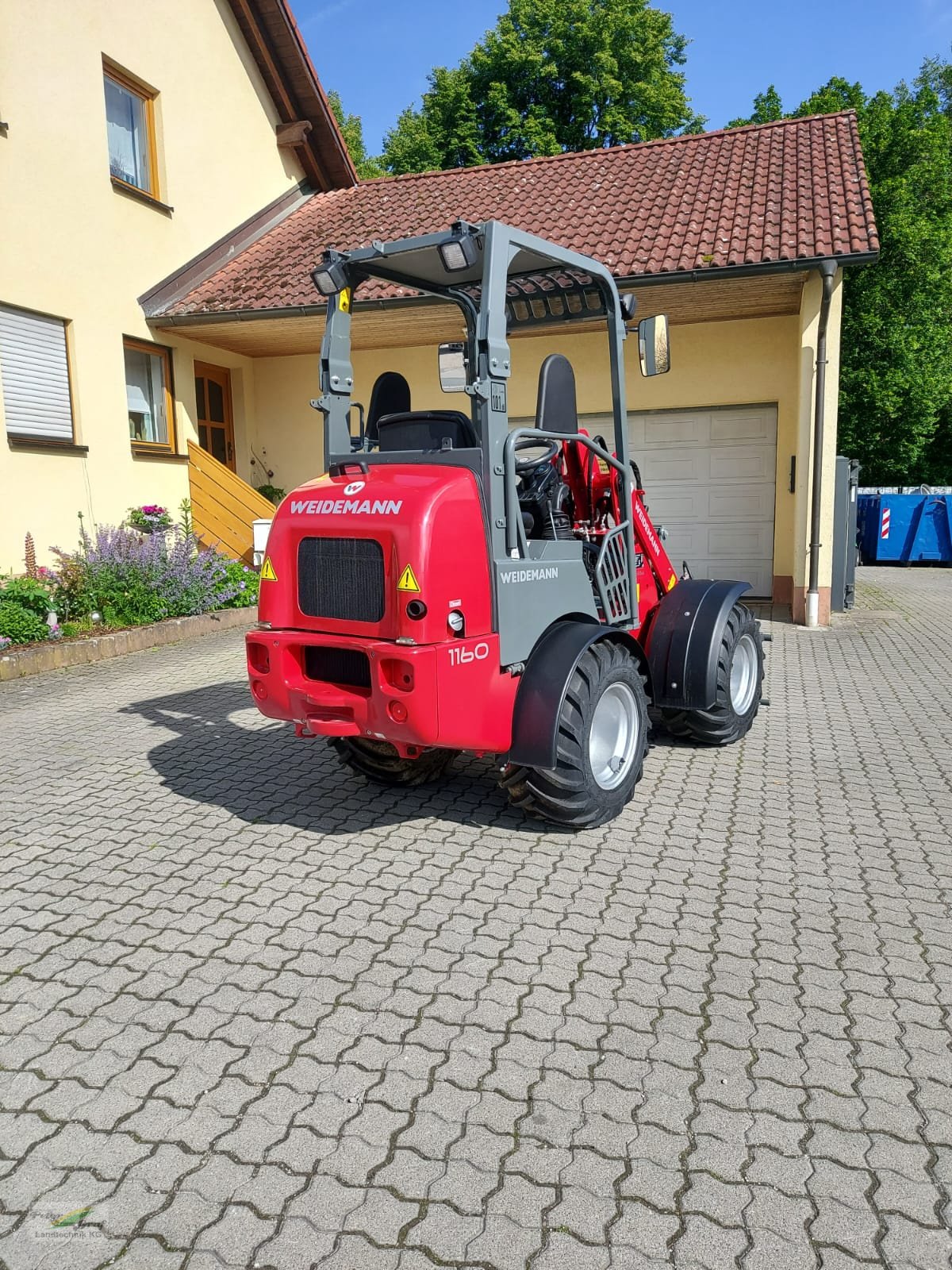 Kompaktlader del tipo Weidemann  1160, Neumaschine en Pegnitz-Bronn (Imagen 5)