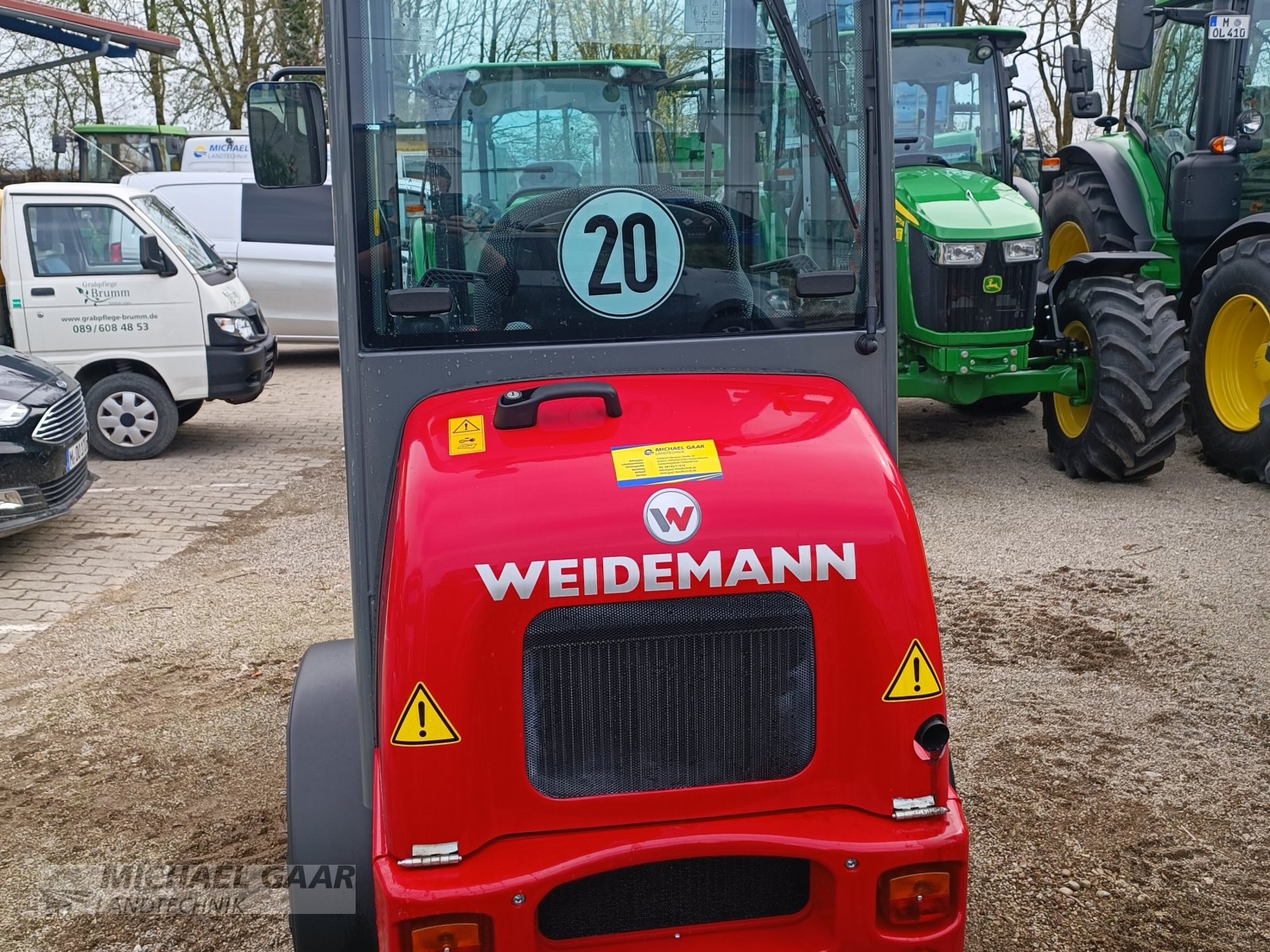 Kompaktlader Türe ait Weidemann  1160, Neumaschine içinde Höhenkirchen-Siegertsbrunn (resim 5)