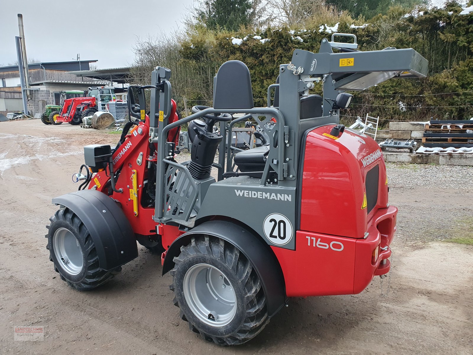 Kompaktlader van het type Weidemann  1160, Neumaschine in Kirkel-Altstadt (Foto 3)