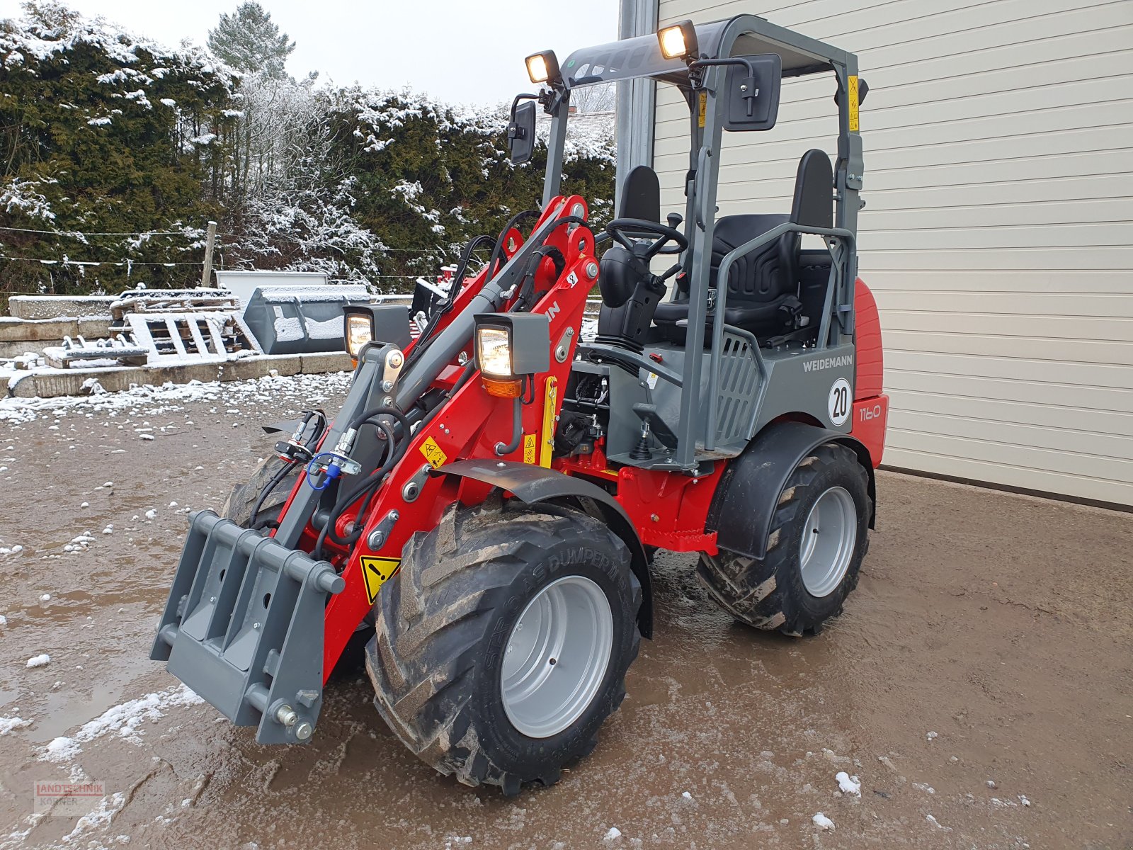 Kompaktlader typu Weidemann  1160, Neumaschine v Kirkel-Altstadt (Obrázek 2)