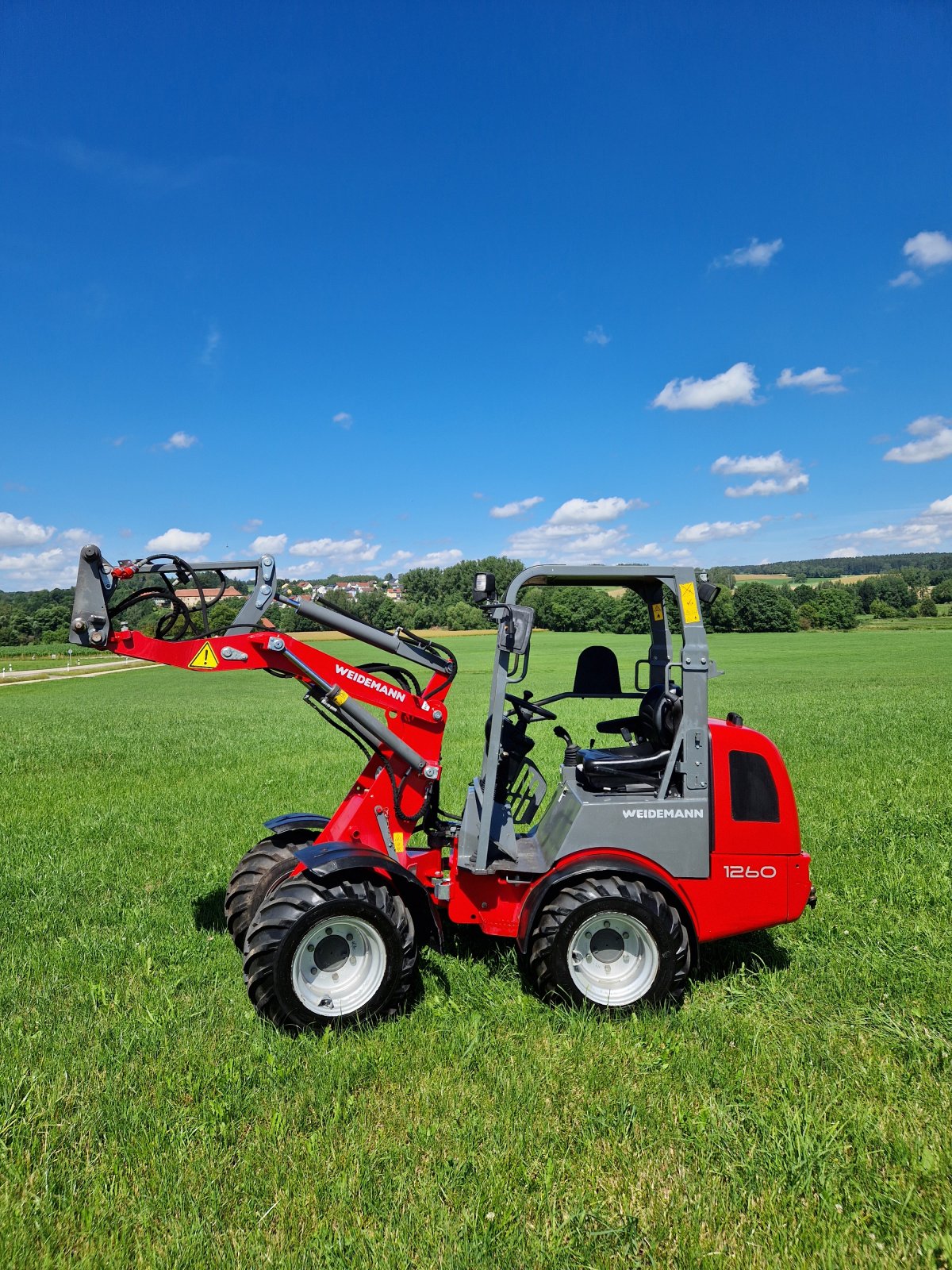 Kompaktlader des Typs Weidemann  1260, Gebrauchtmaschine in Moosbach (Bild 2)