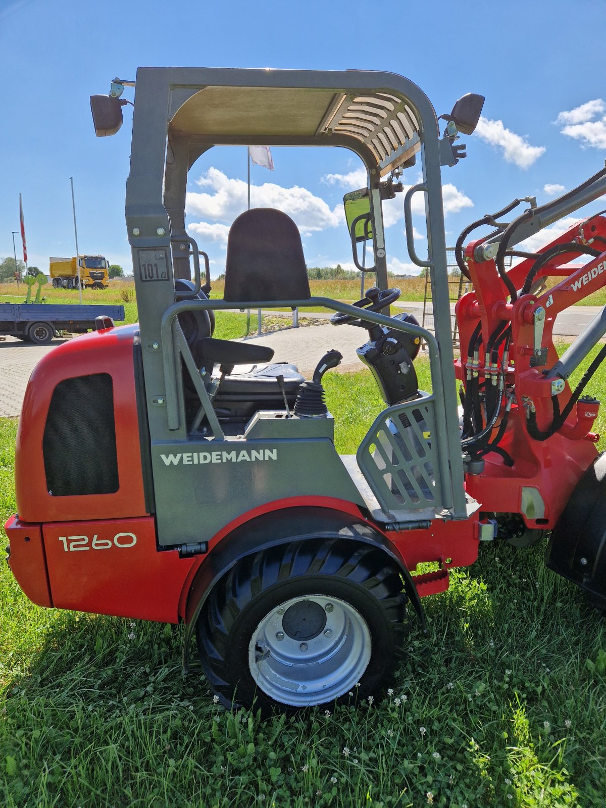 Kompaktlader a típus Weidemann  1260, Gebrauchtmaschine ekkor: Moosbach (Kép 7)