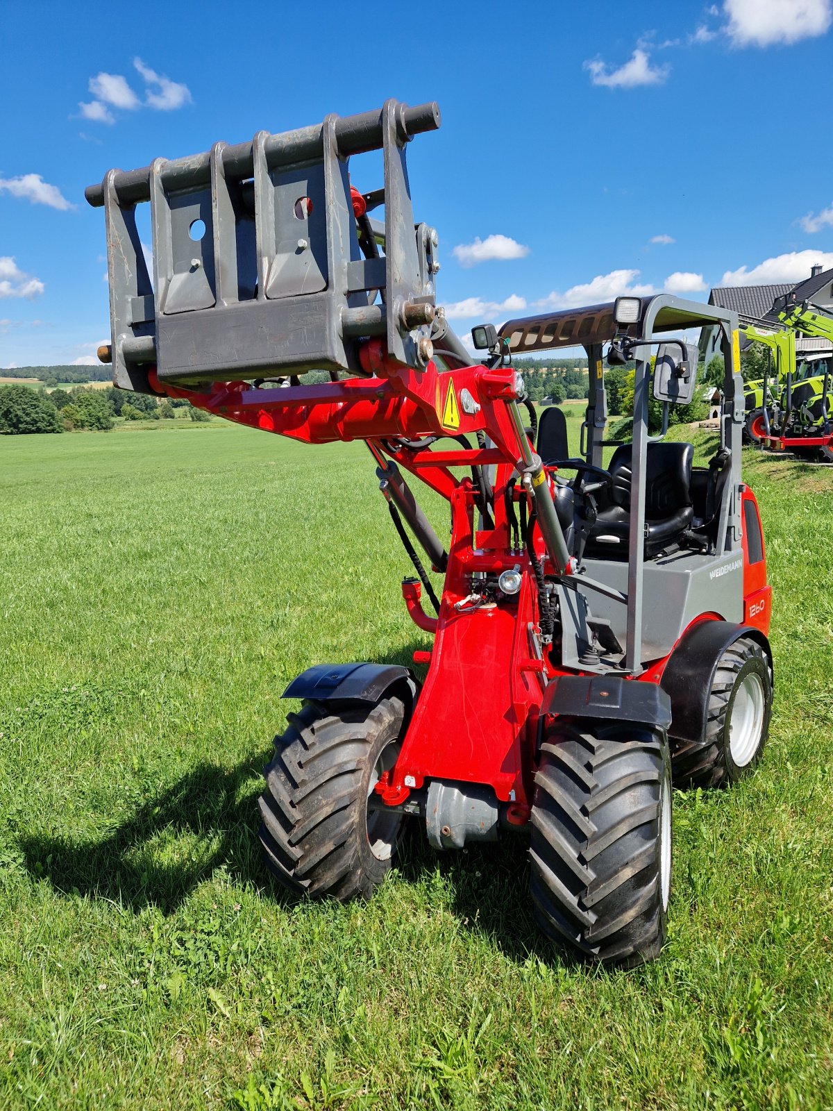 Kompaktlader от тип Weidemann  1260, Gebrauchtmaschine в Moosbach (Снимка 8)