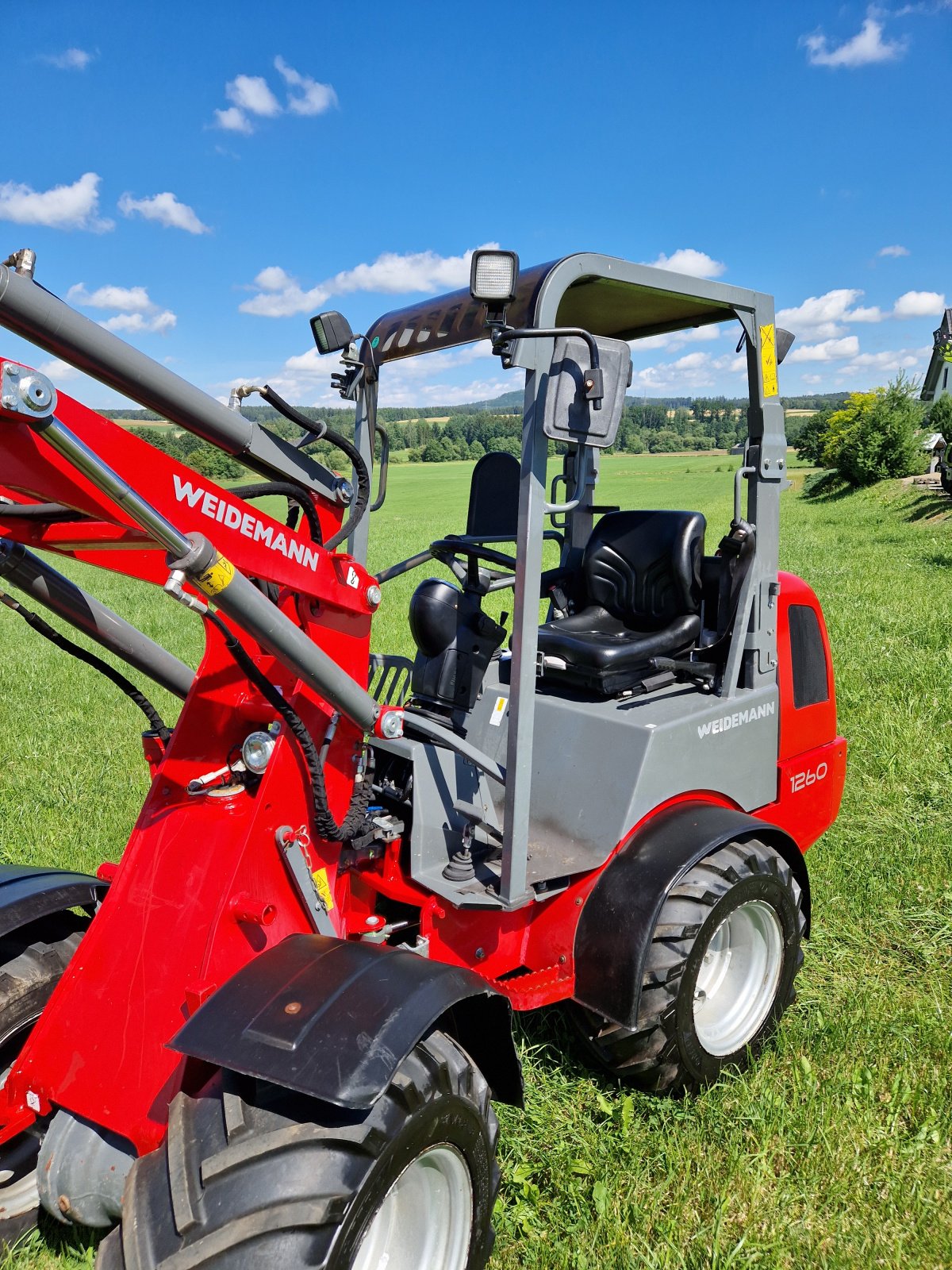 Kompaktlader del tipo Weidemann  1260, Gebrauchtmaschine In Moosbach (Immagine 9)