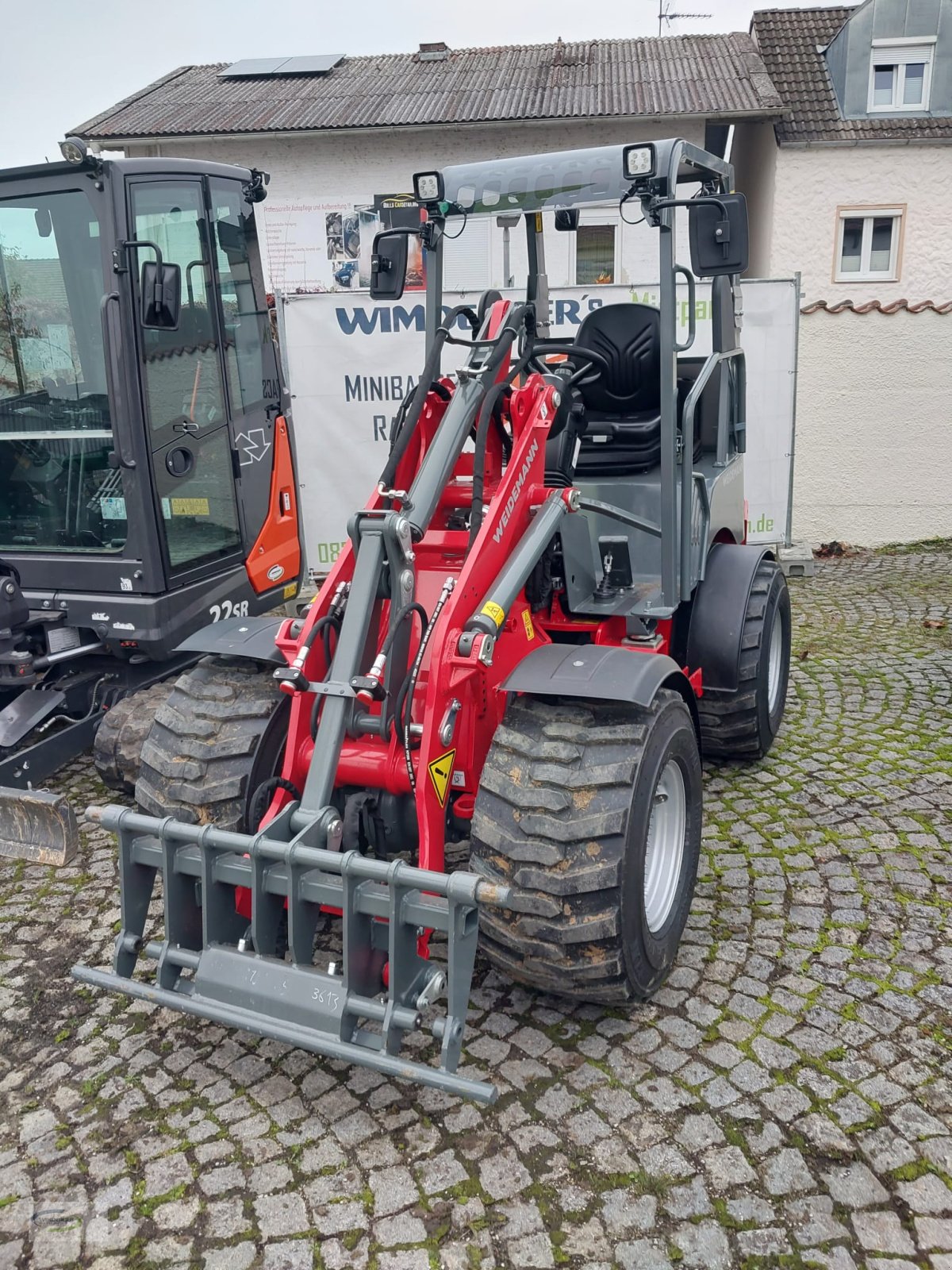 Kompaktlader van het type Weidemann  1280, Neumaschine in Frontenhausen (Foto 3)