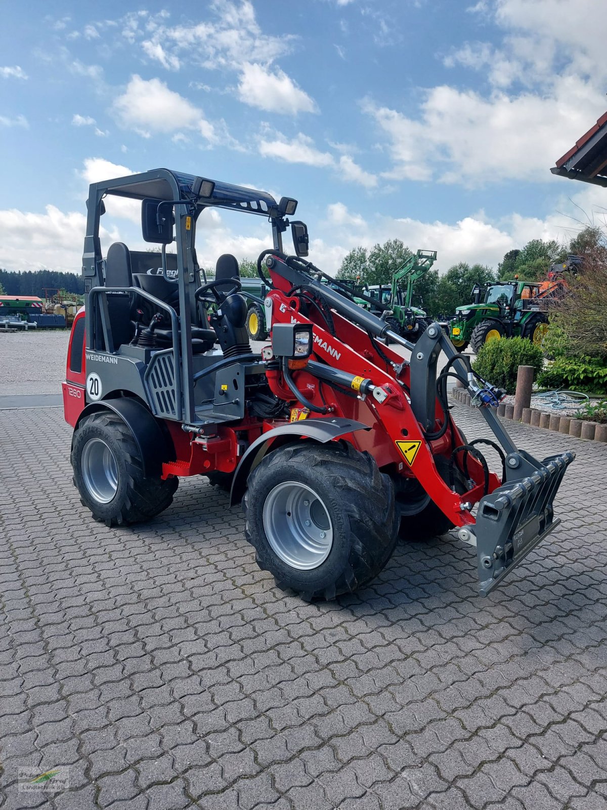 Kompaktlader от тип Weidemann  1280, Neumaschine в Pegnitz-Bronn (Снимка 4)