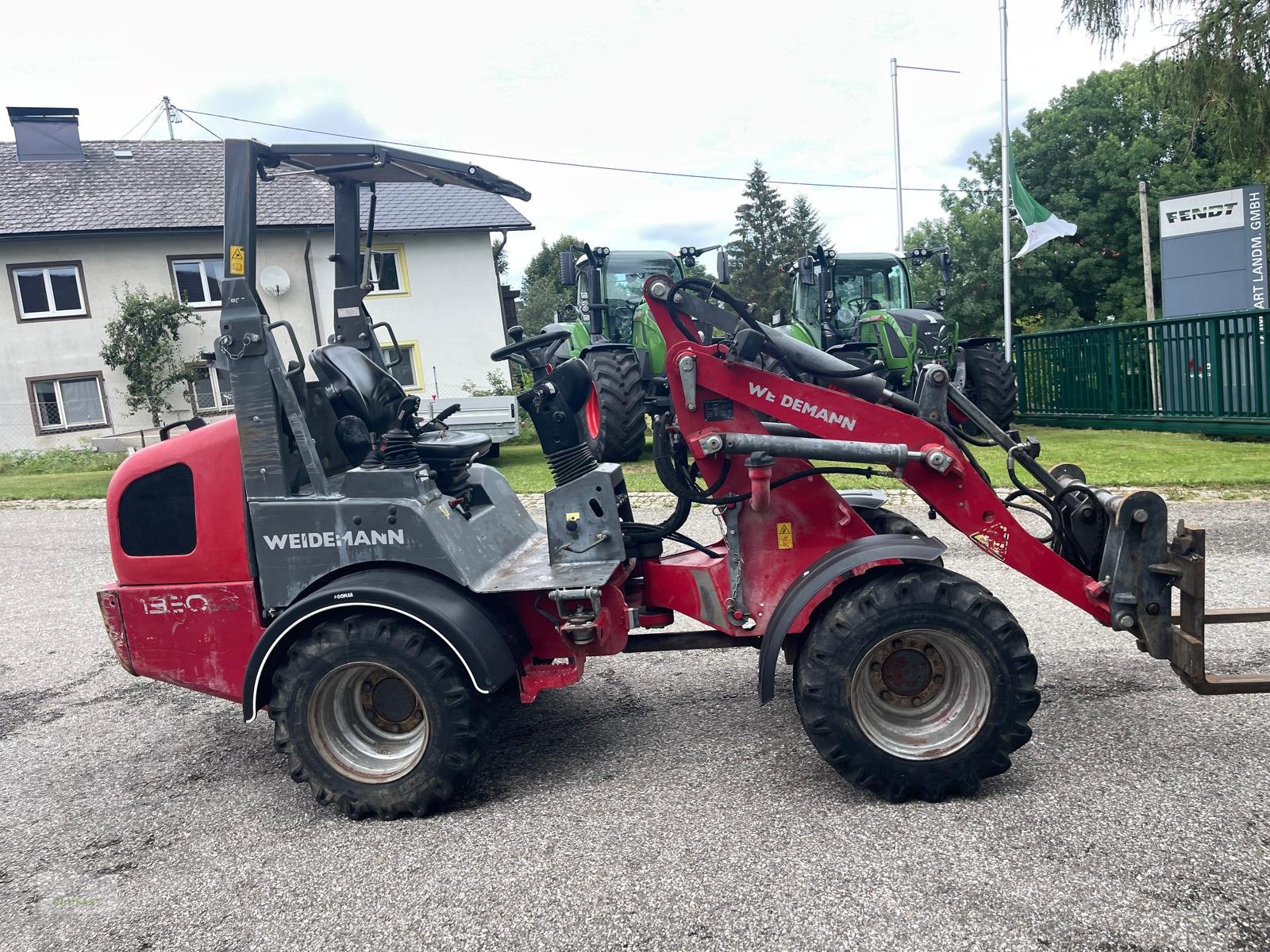 Kompaktlader van het type Weidemann  1350 CX, Gebrauchtmaschine in Bad Leonfelden (Foto 1)