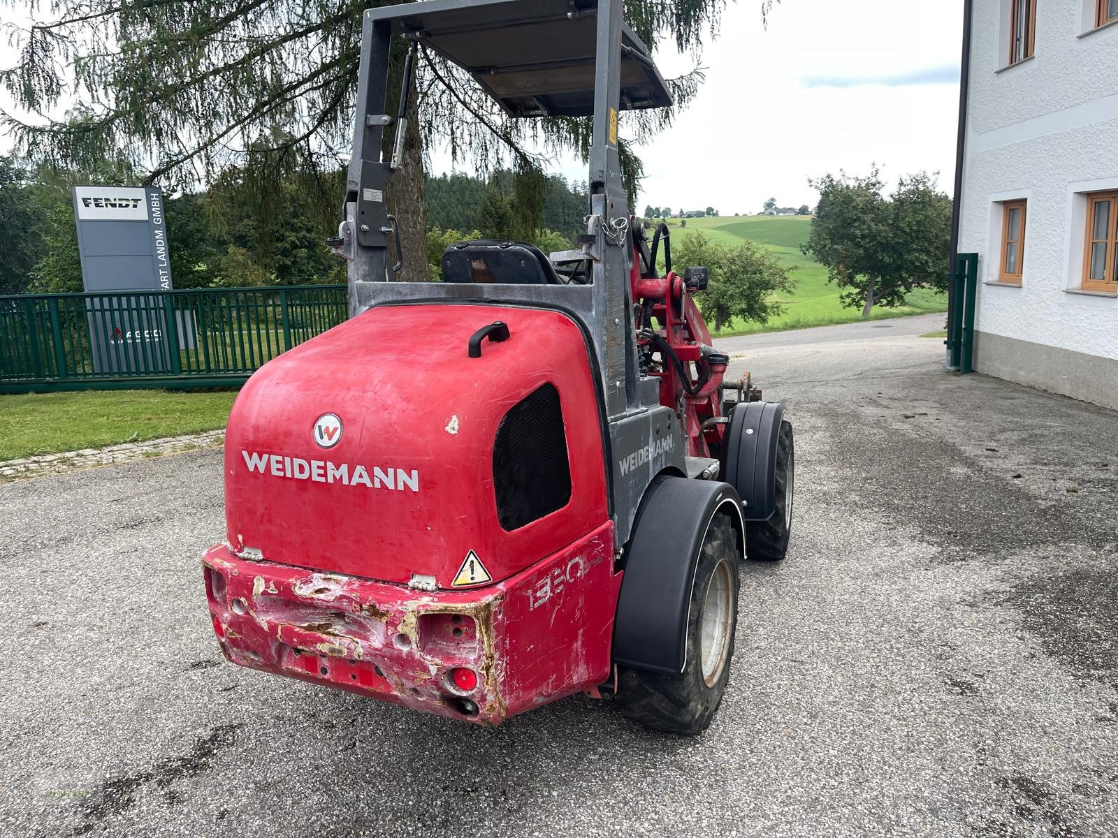 Kompaktlader van het type Weidemann  1350 CX, Gebrauchtmaschine in Bad Leonfelden (Foto 9)