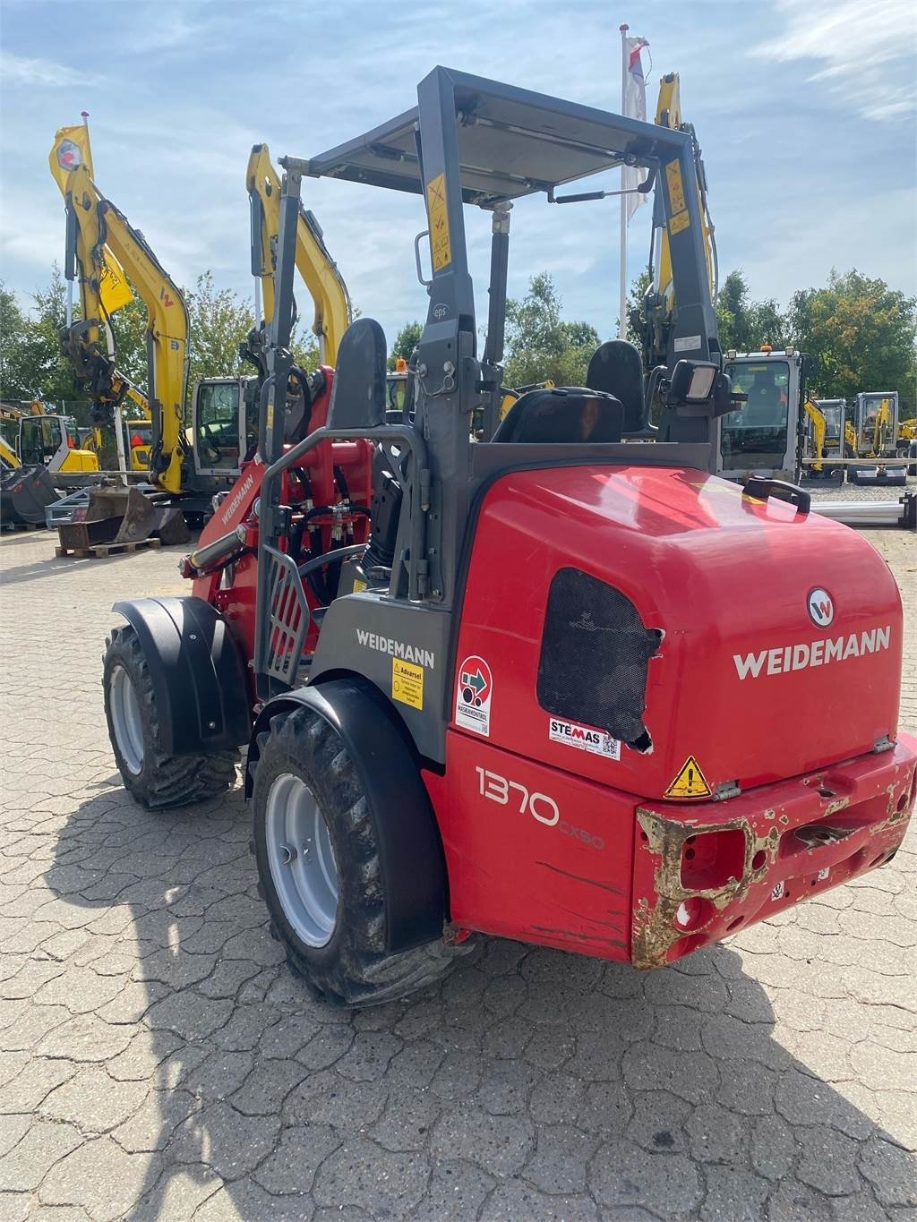 Kompaktlader du type Weidemann  1370, Gebrauchtmaschine en Vojens (Photo 5)