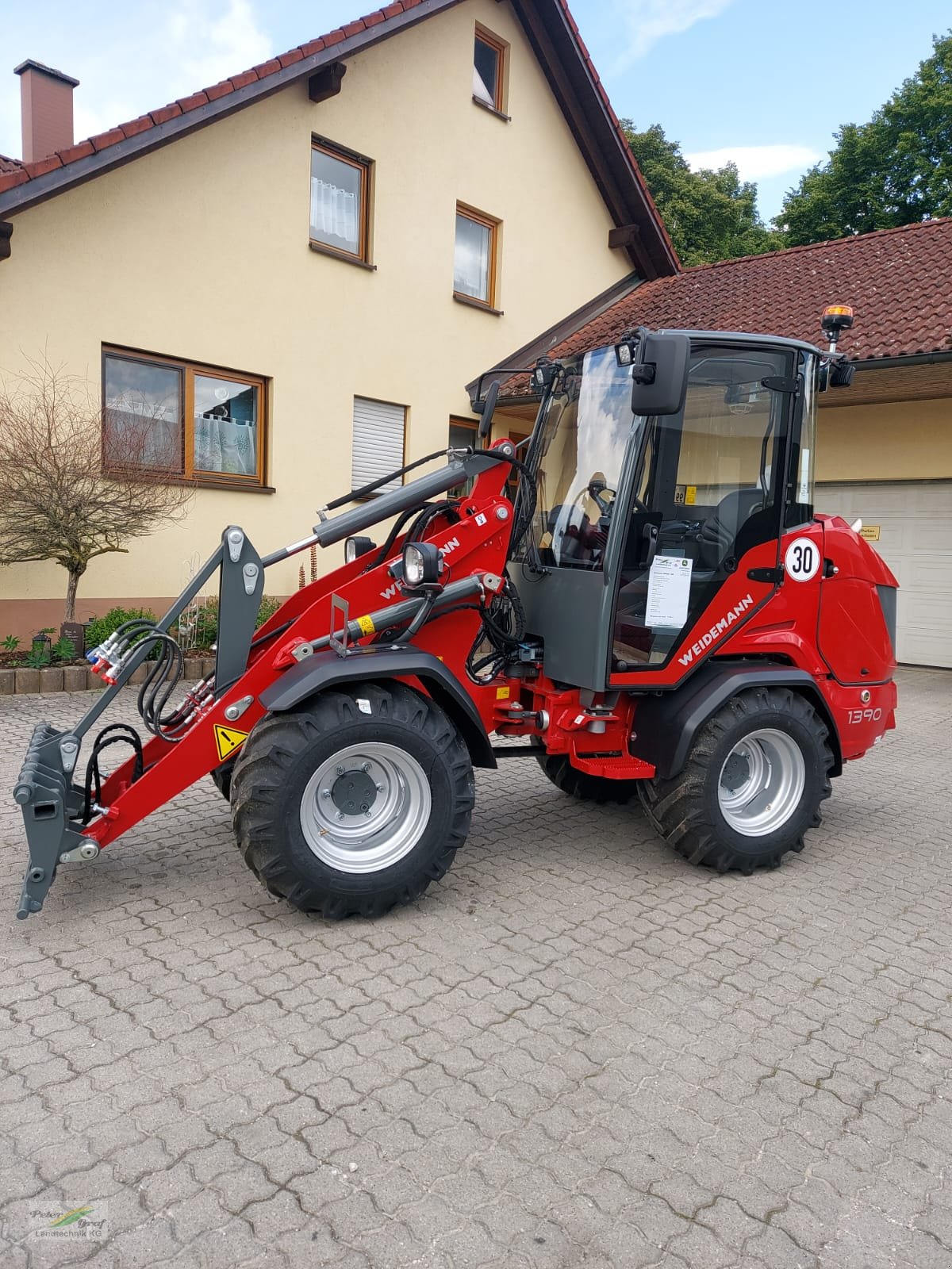 Kompaktlader του τύπου Weidemann  1390 45 PS Vollkabine mit Klima, Neumaschine σε Pegnitz-Bronn (Φωτογραφία 4)