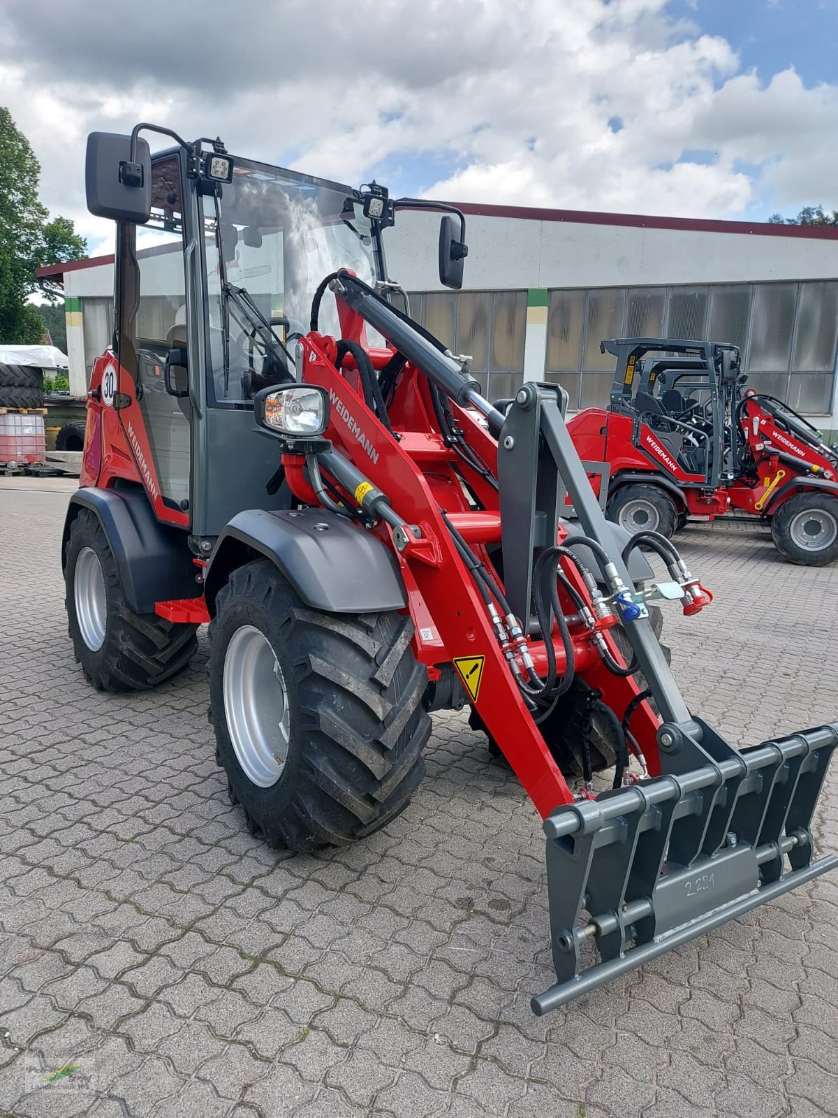 Kompaktlader a típus Weidemann  1390 45 PS Vollkabine mit Klima, Neumaschine ekkor: Pegnitz-Bronn (Kép 7)