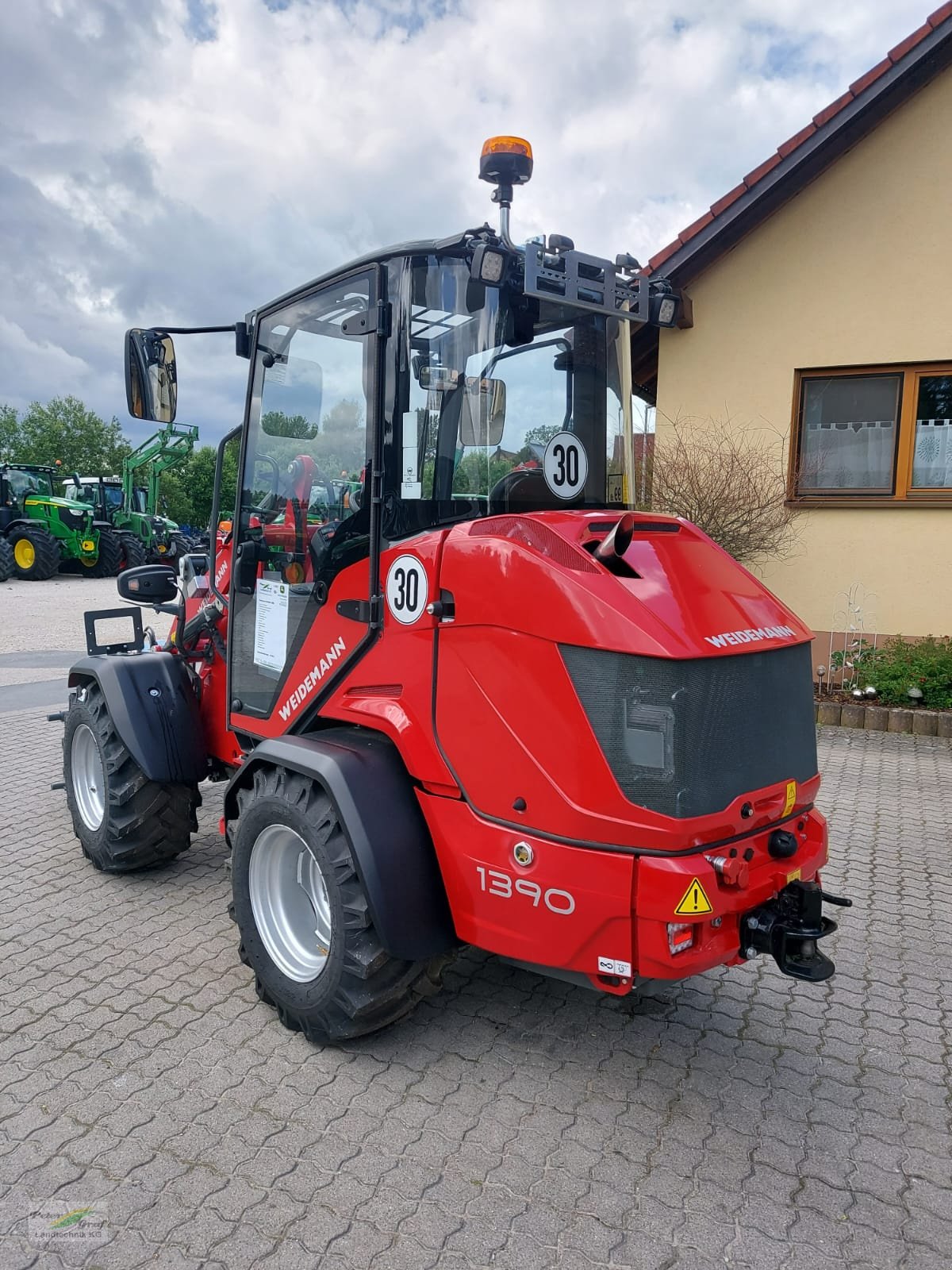 Kompaktlader tip Weidemann  1390 45 PS Vollkabine mit Klima, Neumaschine in Pegnitz-Bronn (Poză 13)