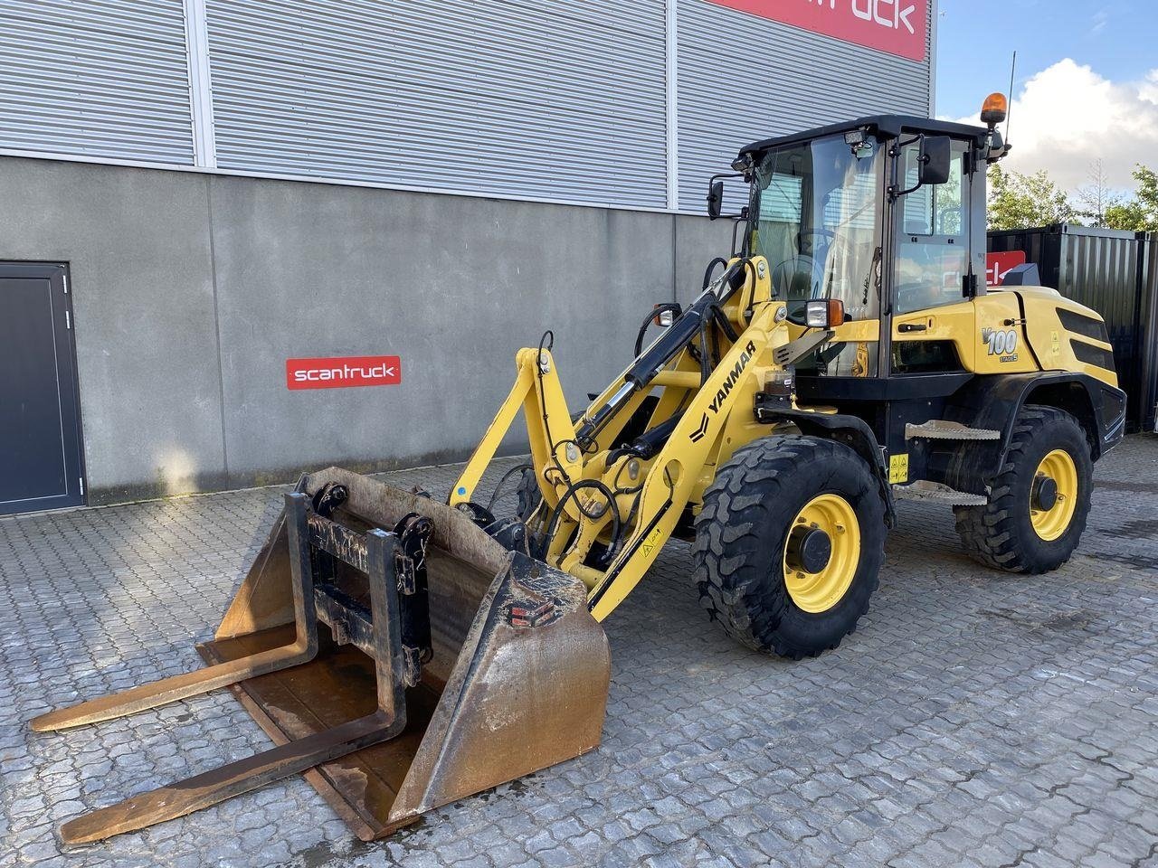 Kompaktlader del tipo Yanmar V100, Gebrauchtmaschine In Skive (Immagine 1)