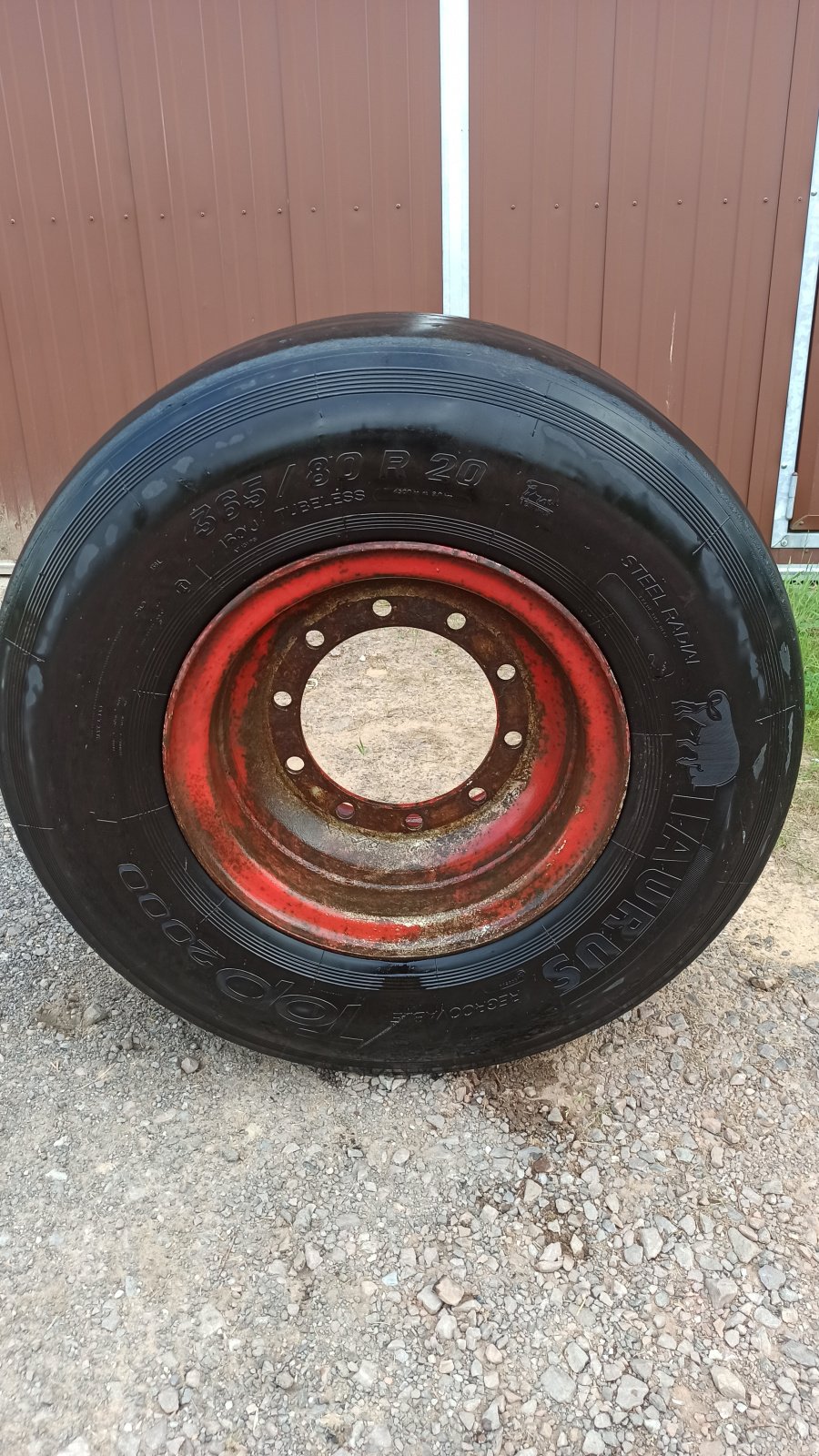 Komplettrad a típus Taurus 365/80R20, gebraucht ekkor: Saarlouis (Kép 1)