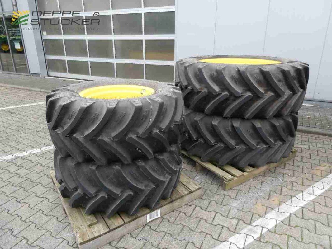 Komplettradsatz des Typs Alliance 480/65R24 und 540/65R38 Agri-Star 365, Gebrauchtmaschine in Lauterberg/Barbis (Bild 1)