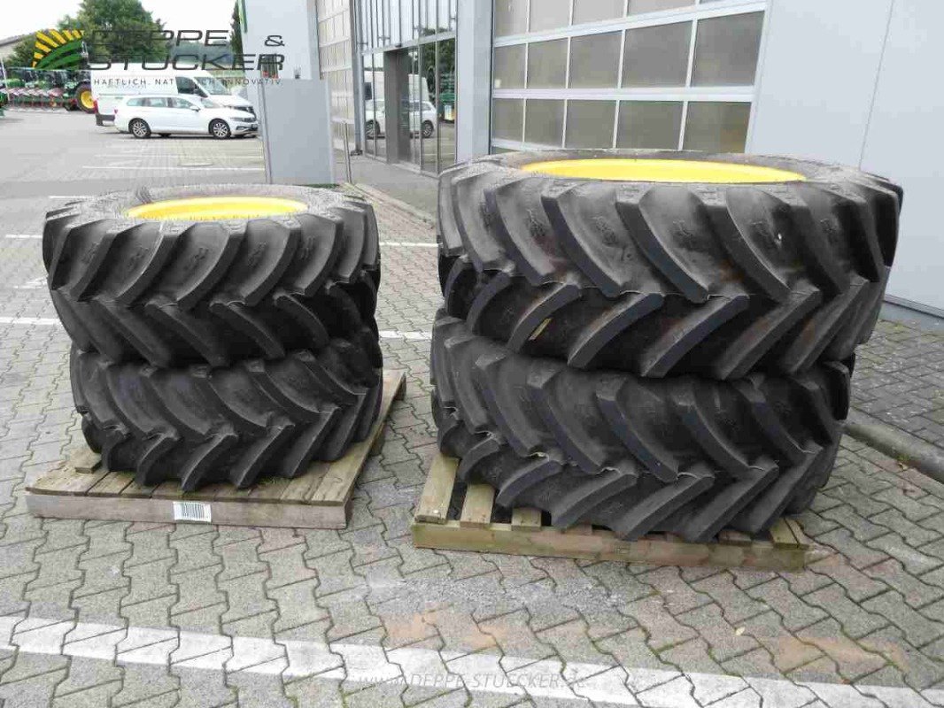 Komplettradsatz des Typs Alliance 480/65R24 und 540/65R38 Agri-Star 365, Gebrauchtmaschine in Lauterberg/Barbis (Bild 2)