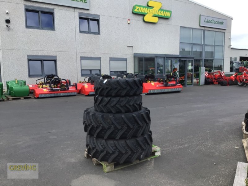 Komplettradsatz typu BKT 380/70 R24 + 280770 R28, Neumaschine w Euskirchen (Zdjęcie 1)