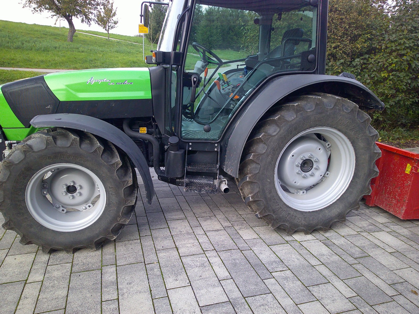 Komplettradsatz tipa BKT Rädersatz 420/70 R30, 360/70 R20, Stollenprofil 90%, Gebrauchtmaschine u Daiting (Slika 1)