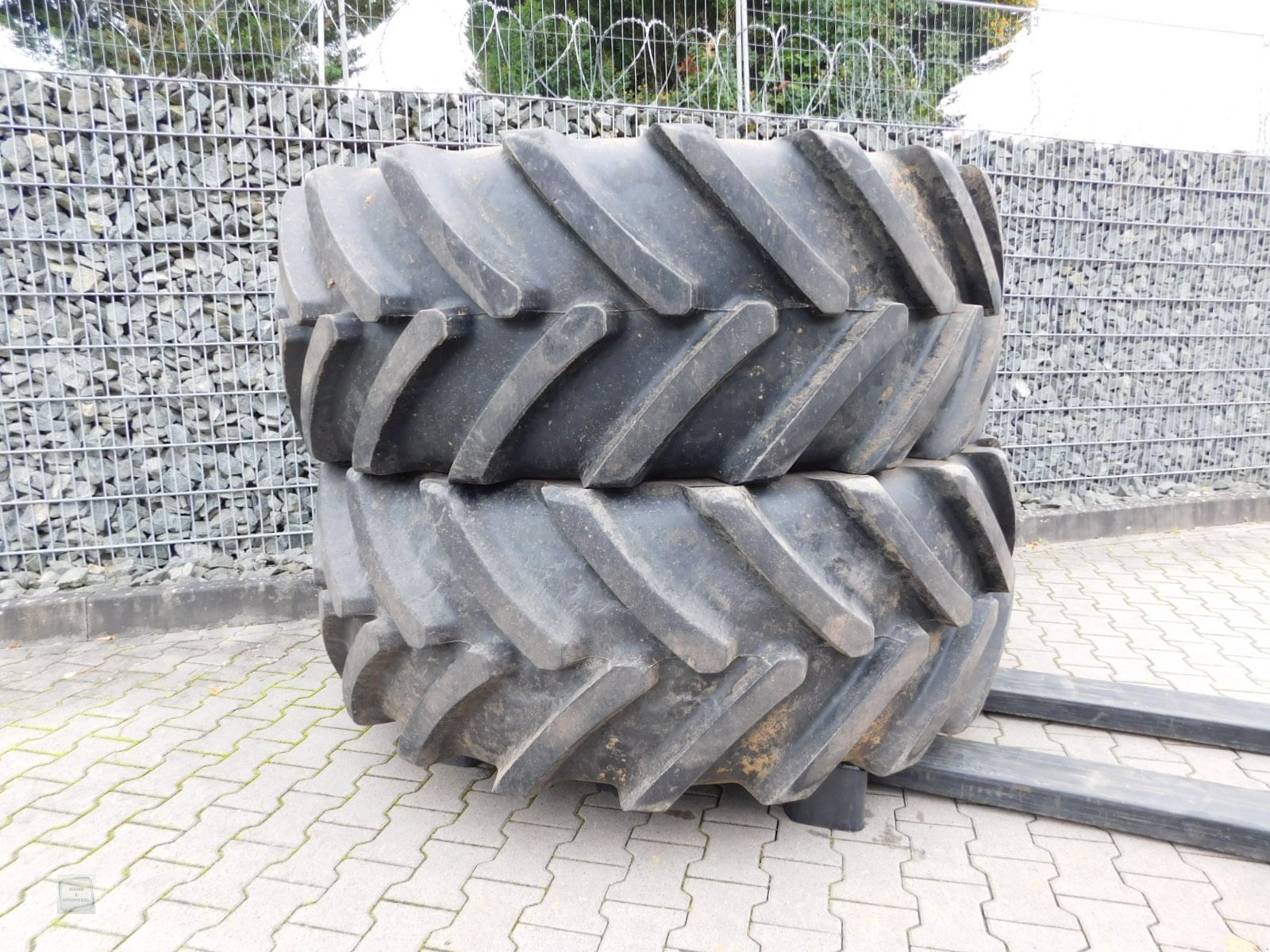 Komplettradsatz typu Bridgestone 540/65R30 + 650/65R42, Gebrauchtmaschine v Gross-Bieberau (Obrázek 2)