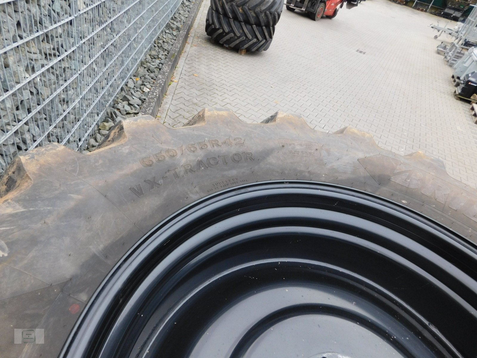 Komplettradsatz tip Bridgestone 540/65R30 + 650/65R42, Gebrauchtmaschine in Gross-Bieberau (Poză 8)