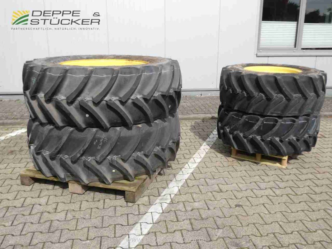 Komplettradsatz van het type Continental 440/65R24 und 540/65R34 AC65, Gebrauchtmaschine in Lauterberg/Barbis (Foto 1)