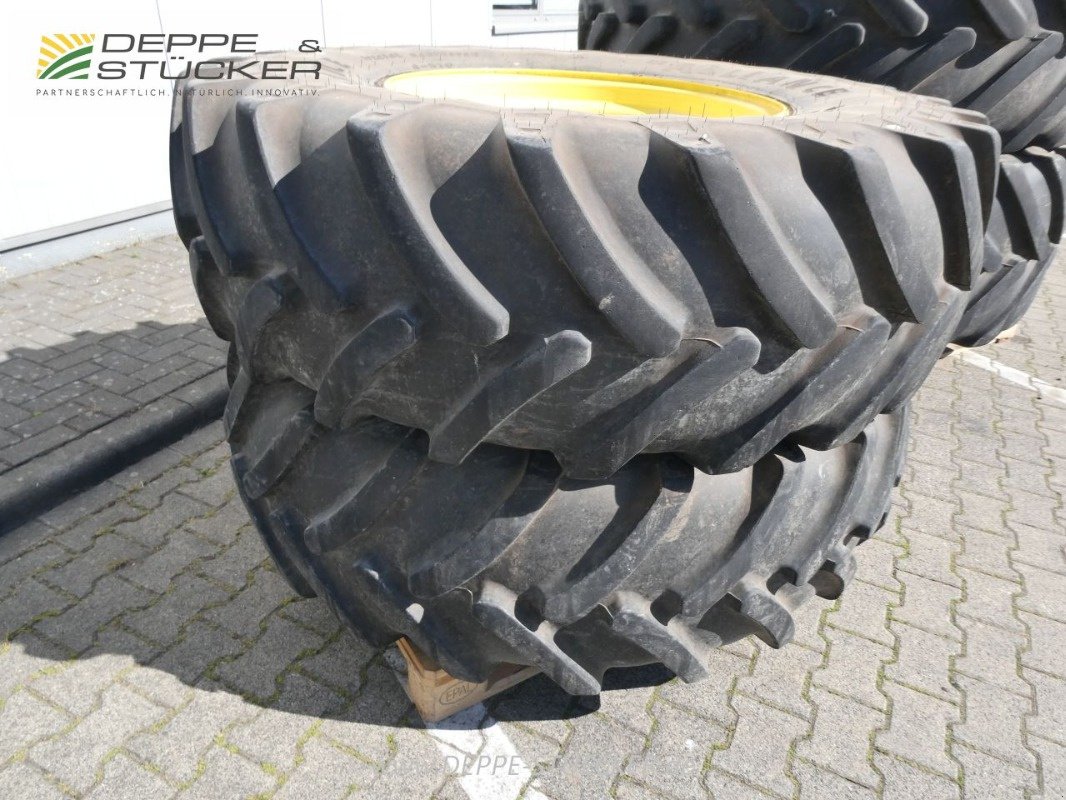 Komplettradsatz от тип John Deere für Feldhäcksler: VF710/70R42 + 500/85R30, Gebrauchtmaschine в Lauterberg/Barbis (Снимка 1)