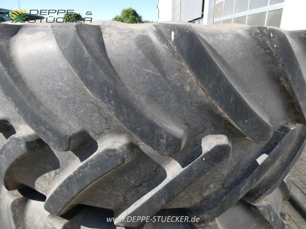 Komplettradsatz tip John Deere für Feldhäcksler: VF710/70R42 + 500/85R30, Gebrauchtmaschine in Lauterberg/Barbis (Poză 11)