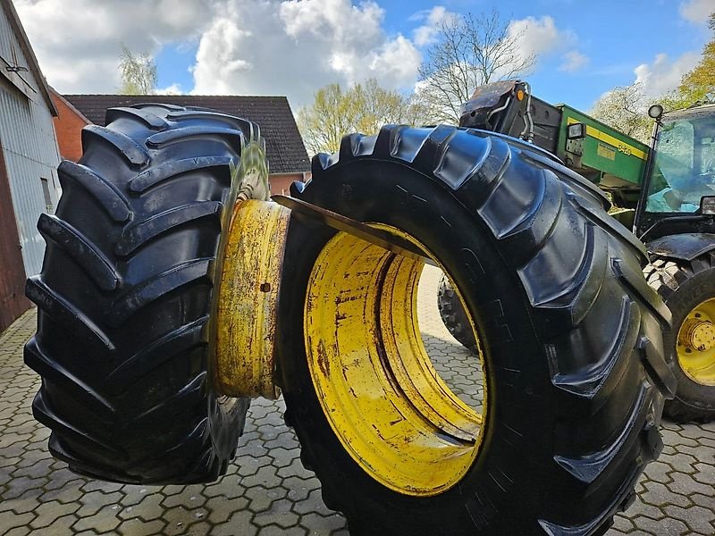 Komplettradsatz типа John Deere Zwillinge 650/65R42 und 480/70R30, Gebrauchtmaschine в Honigsee (Фотография 14)