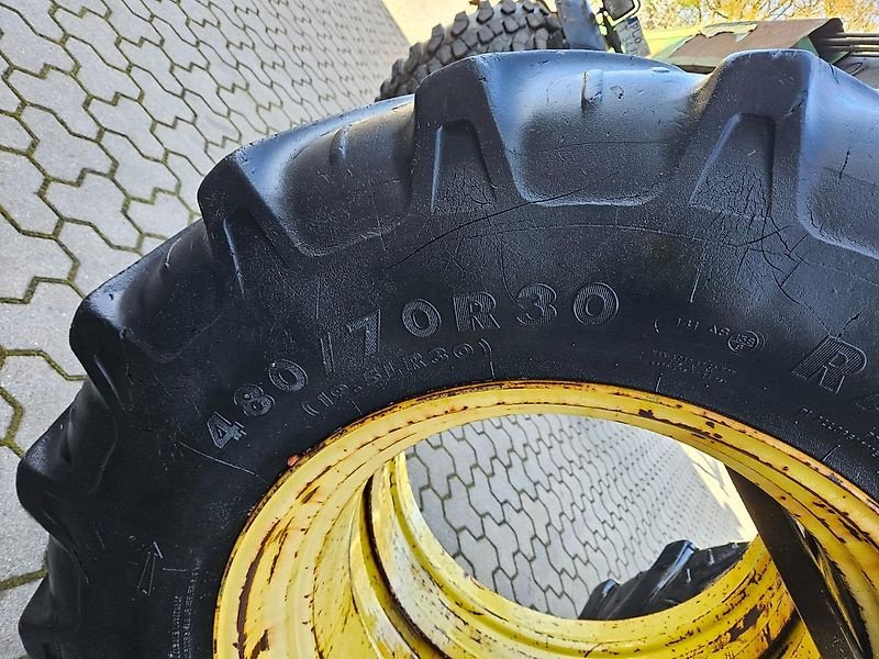 Komplettradsatz typu John Deere Zwillinge 650/65R42 und 480/70R30, Gebrauchtmaschine v Honigsee (Obrázek 5)