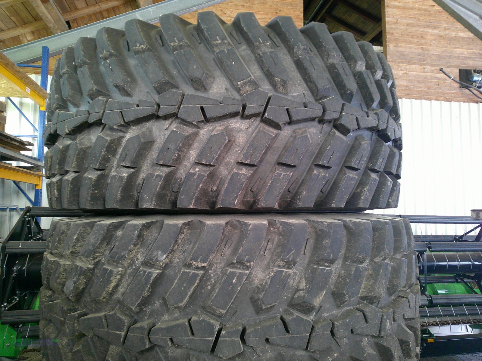 Komplettradsatz typu Michelin ASRoad-Bib 710/70 R42 und 600/70 R30 passend für Deutz 7250/8280 sowie Fendt und John Deere, Gebrauchtmaschine v Buchdorf (Obrázek 3)