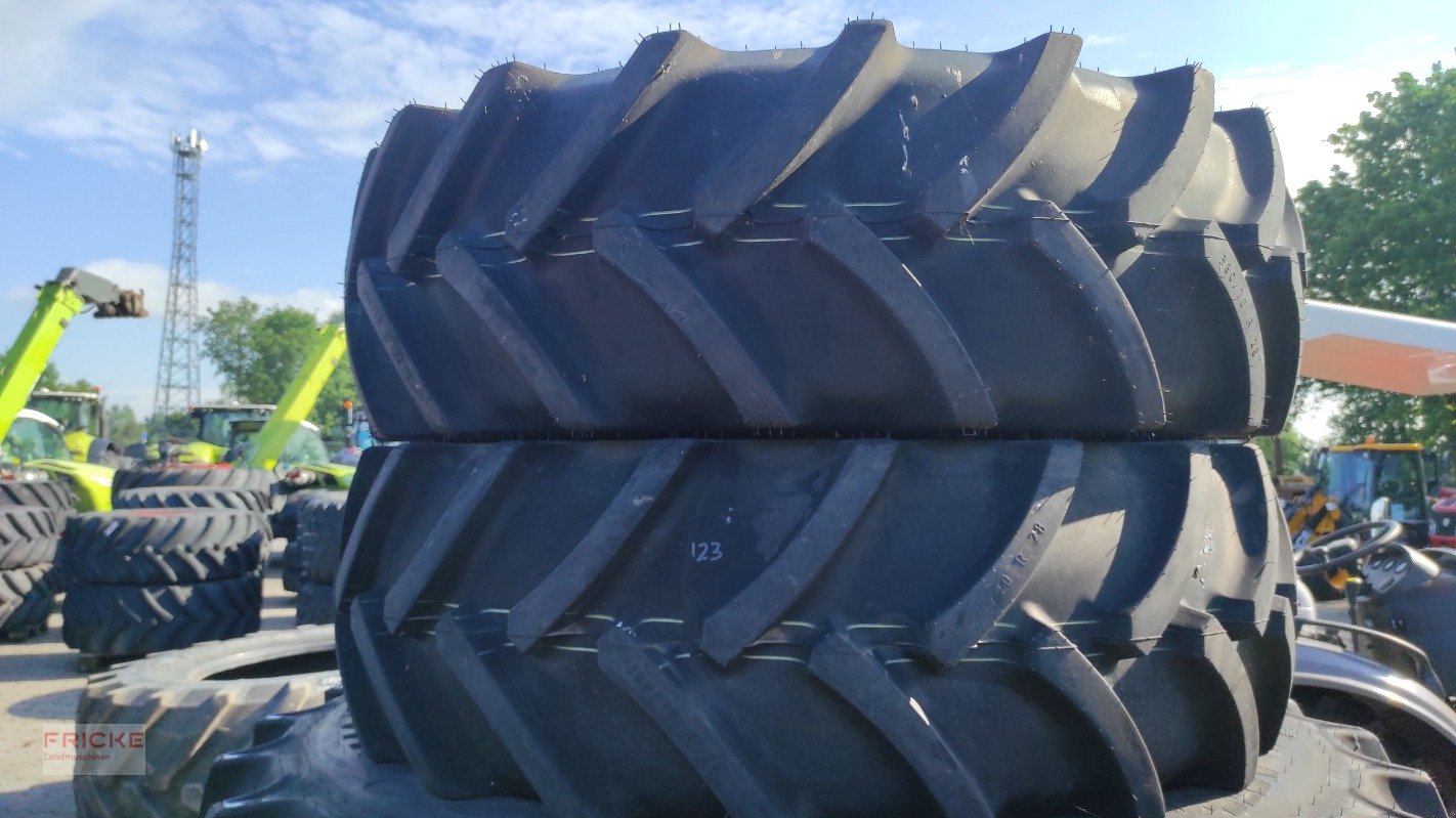 Komplettradsatz des Typs Mitas 2 x 380/70R28 HC 70, Gebrauchtmaschine in Bockel - Gyhum (Bild 1)