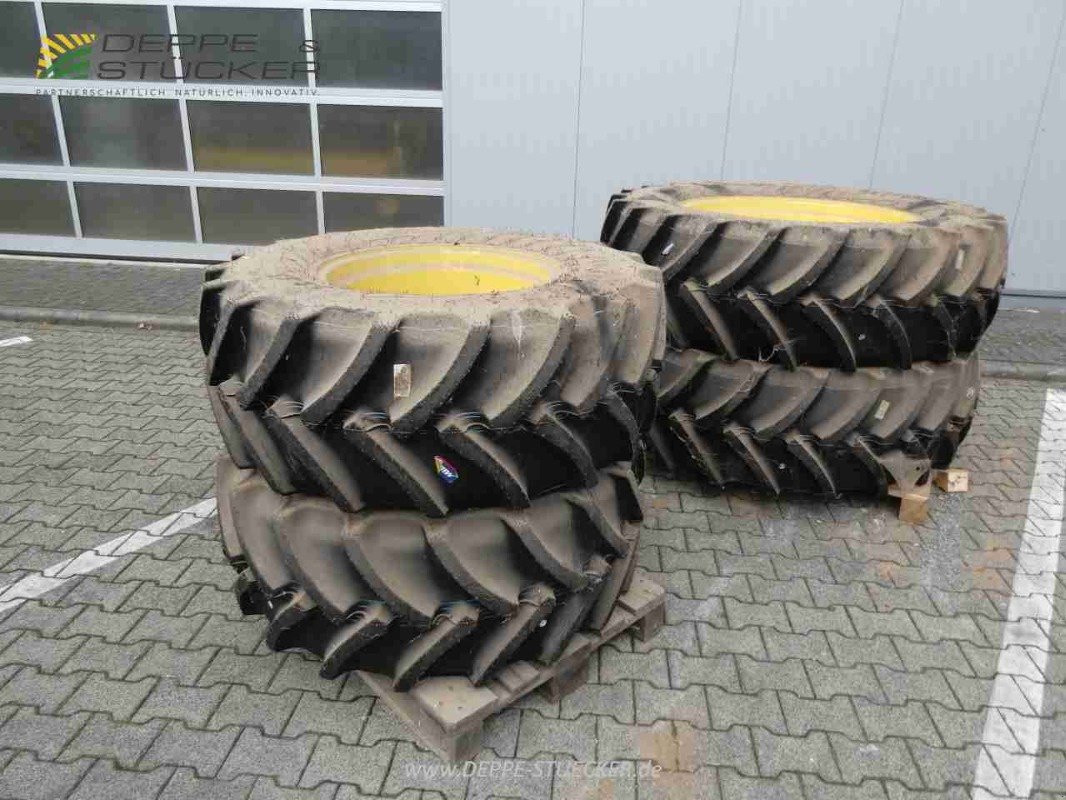 Komplettradsatz Türe ait Mitas 480/65R24 und 540/65R38 Mitas AC65, Gebrauchtmaschine içinde Lauterberg/Barbis (resim 1)