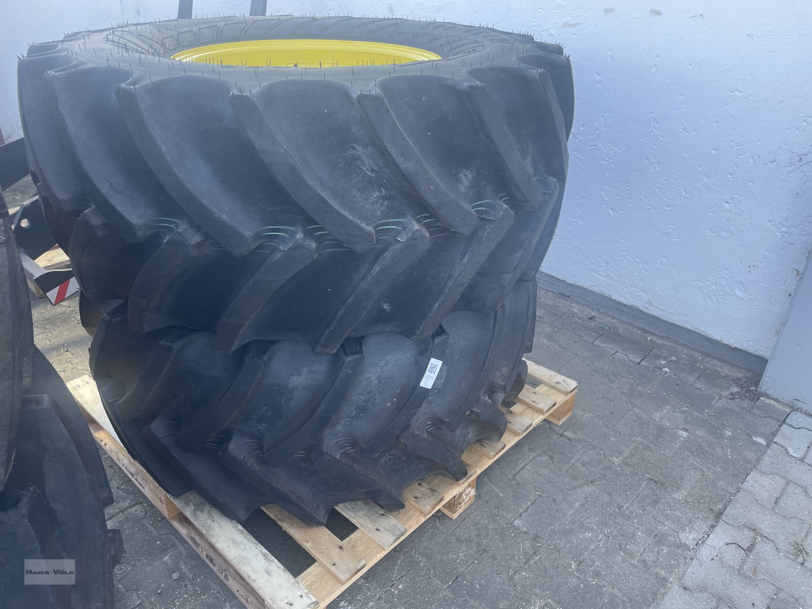 Komplettradsatz typu Mitas 540/65R24 u. 600/65R38, Neumaschine w Eggenfelden (Zdjęcie 6)