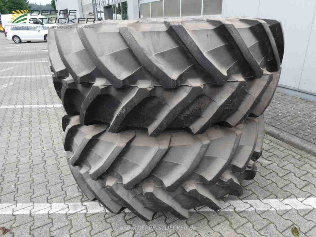 Komplettradsatz Türe ait Trelleborg 600/65R28 und 650/75R38 Trelleborg, Gebrauchtmaschine içinde Lauterberg/Barbis (resim 5)