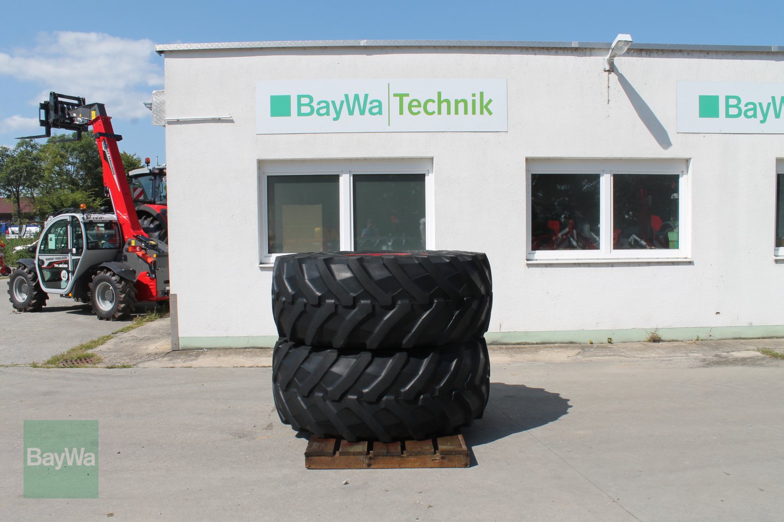 Komplettradsatz typu Trelleborg 650/75 R38, Gebrauchtmaschine w Straubing (Zdjęcie 1)