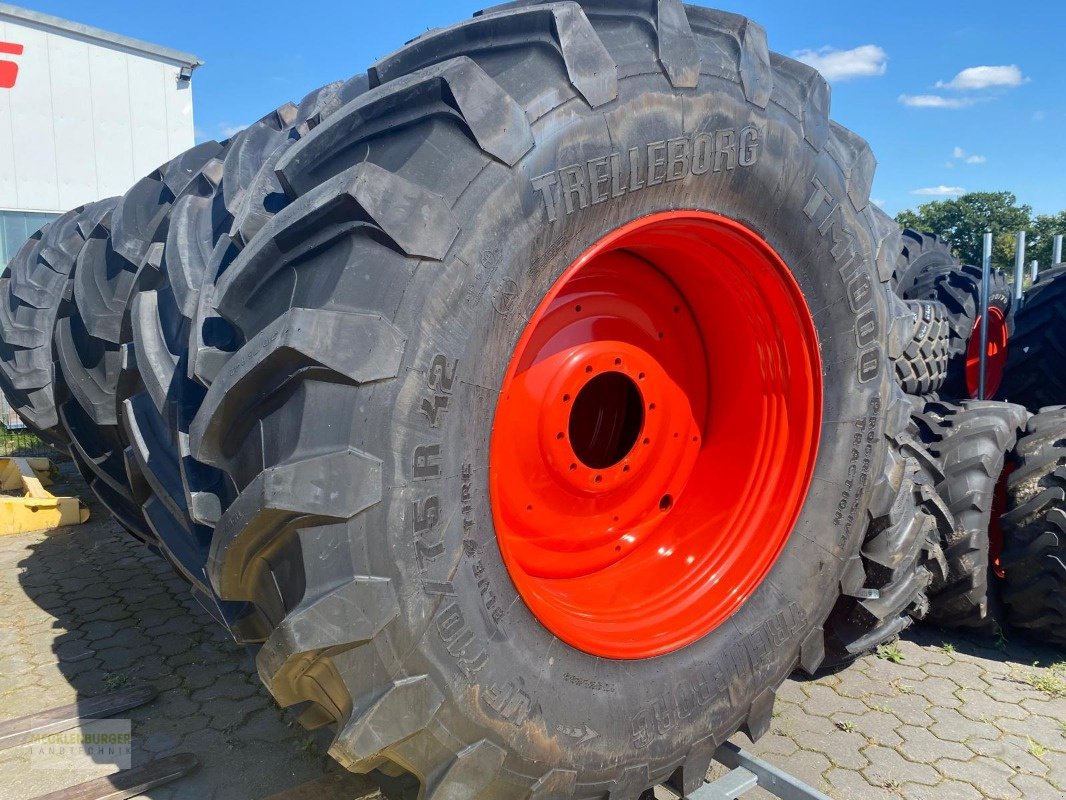 Komplettradsatz Türe ait Trelleborg 710/75R42 + 650/65R34 VF, Gebrauchtmaschine içinde Mühlengeez (resim 1)