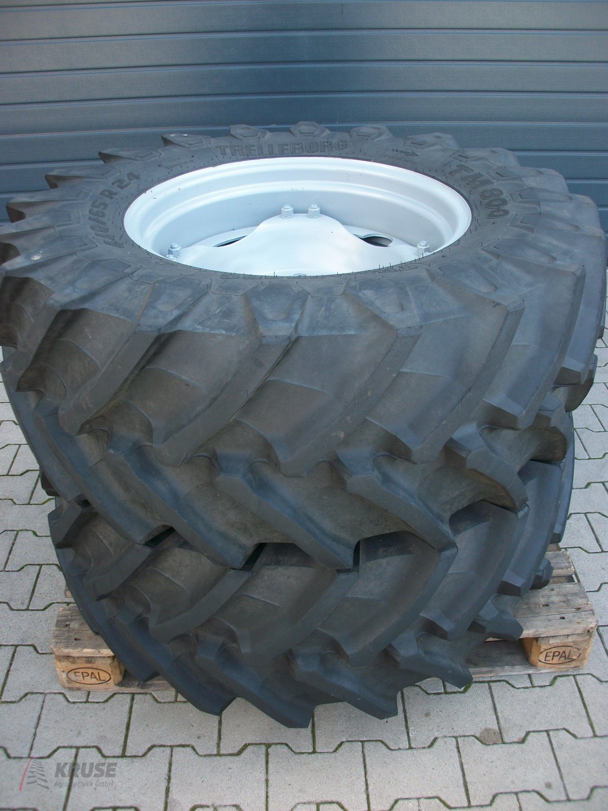 Komplettradsatz typu Trelleborg TM 800 440/65 R24, Neumaschine w Fürstenau (Zdjęcie 4)