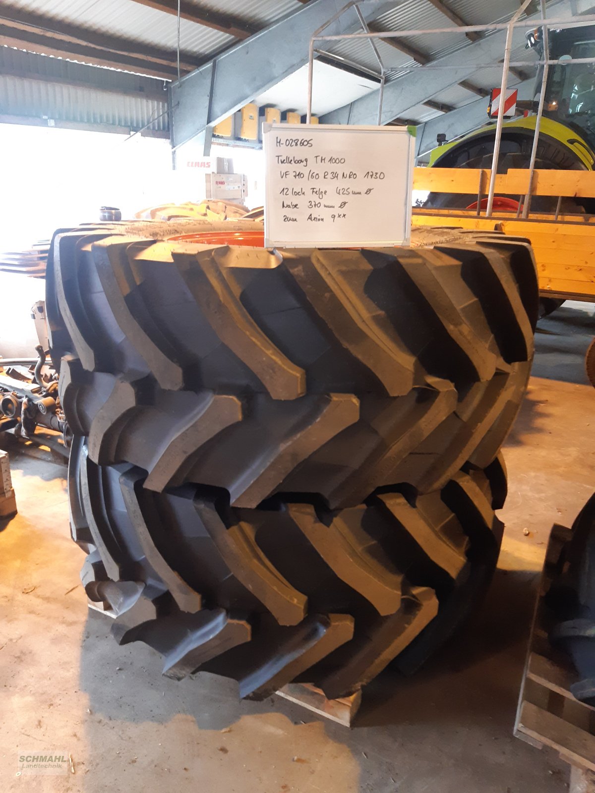 Komplettradsatz za tip Trelleborg VF710/60 R34, Neumaschine u Oldenburg in Holstein (Slika 1)