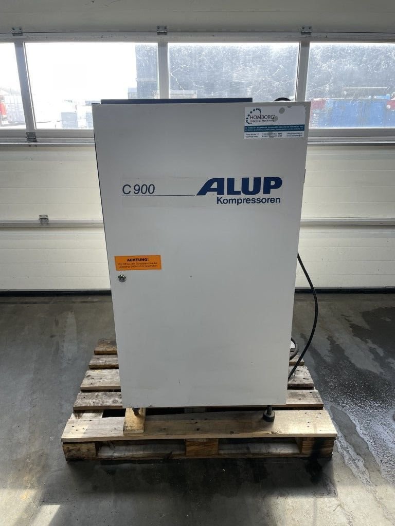 Kompressor van het type Alup C900 Silent zuigercompressor, 5,5 kW, 750 L/min. 10 Bar, Gebrauchtmaschine in VEEN (Foto 1)